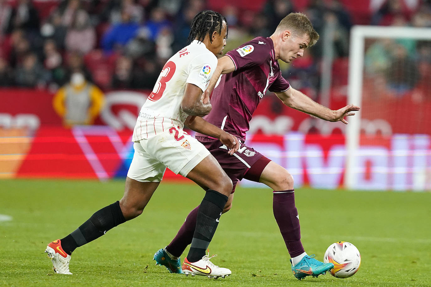 Fotos: Las imágenes del partido entre el Sevilla y la Real Sociedad