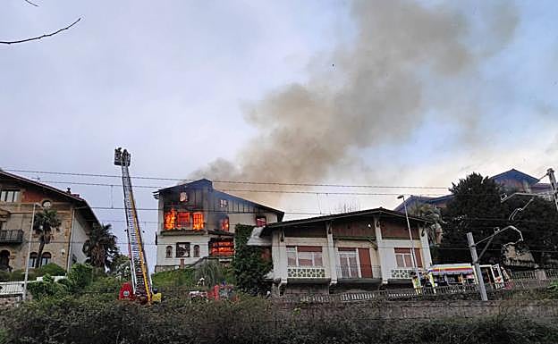 Galería. Las imágenes del incendio.