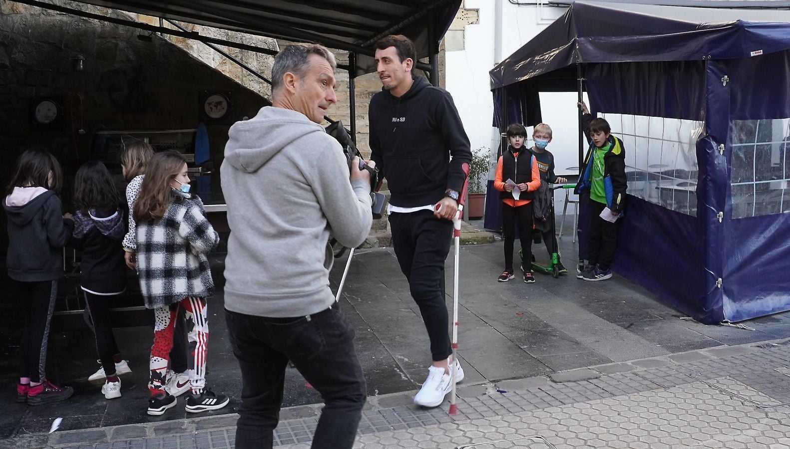 Fotos: La plantilla de la Real se conjura en el Xixario de Orio