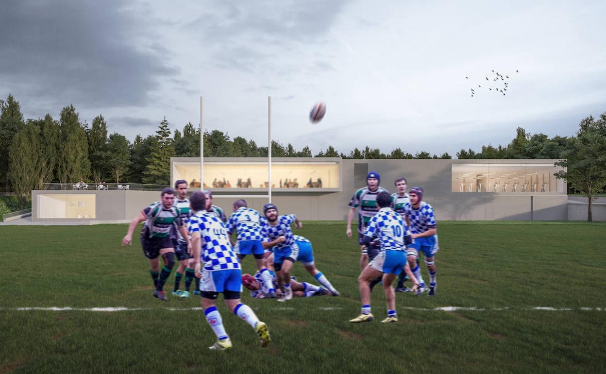 El campo de rugby y las nuevas instalaciones del Atlético se inaugurarán este verano