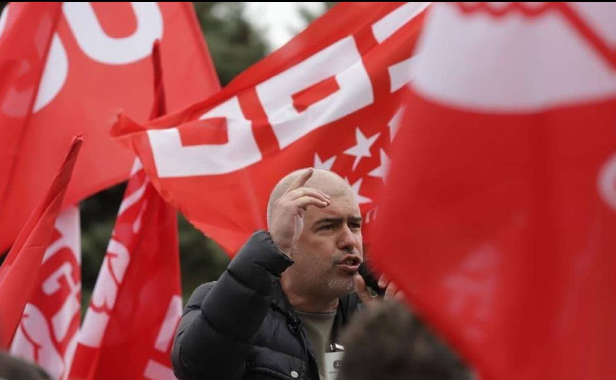 Un momento de la manifestación. 