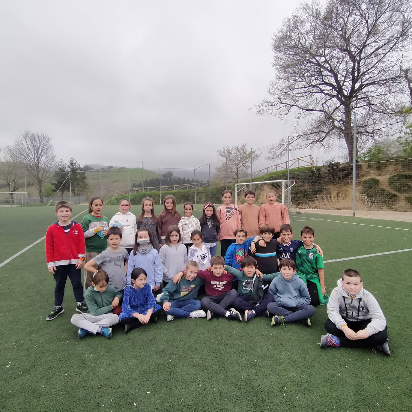 Los alumnos de 3º de Primaria.