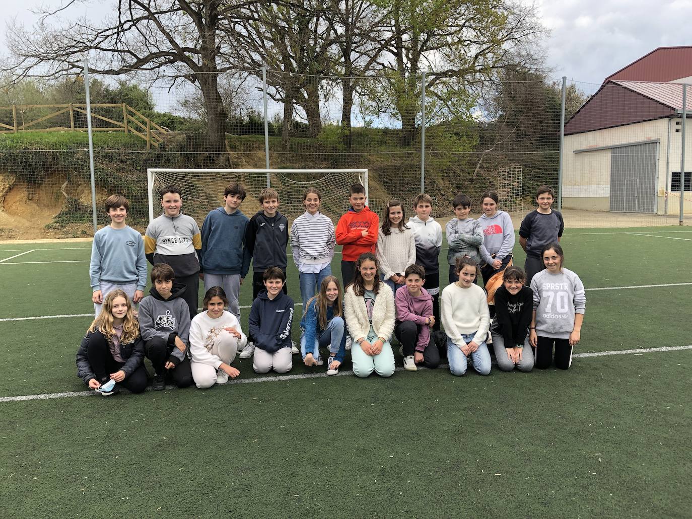 Los alumnos de 6º de Primaria.