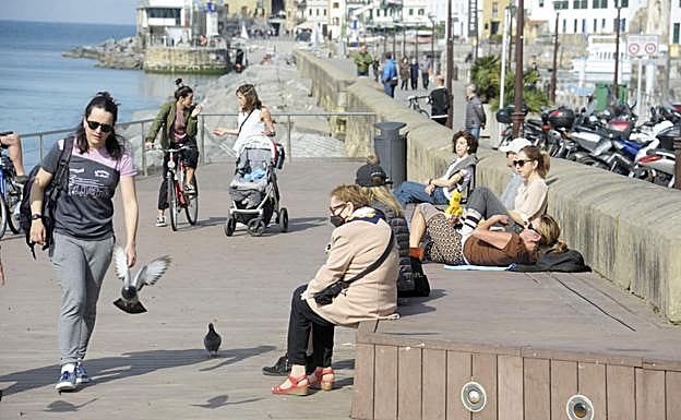 Imagen. Buenas temperaturas en el inicio del fin de semana en Gipuzkoa.
