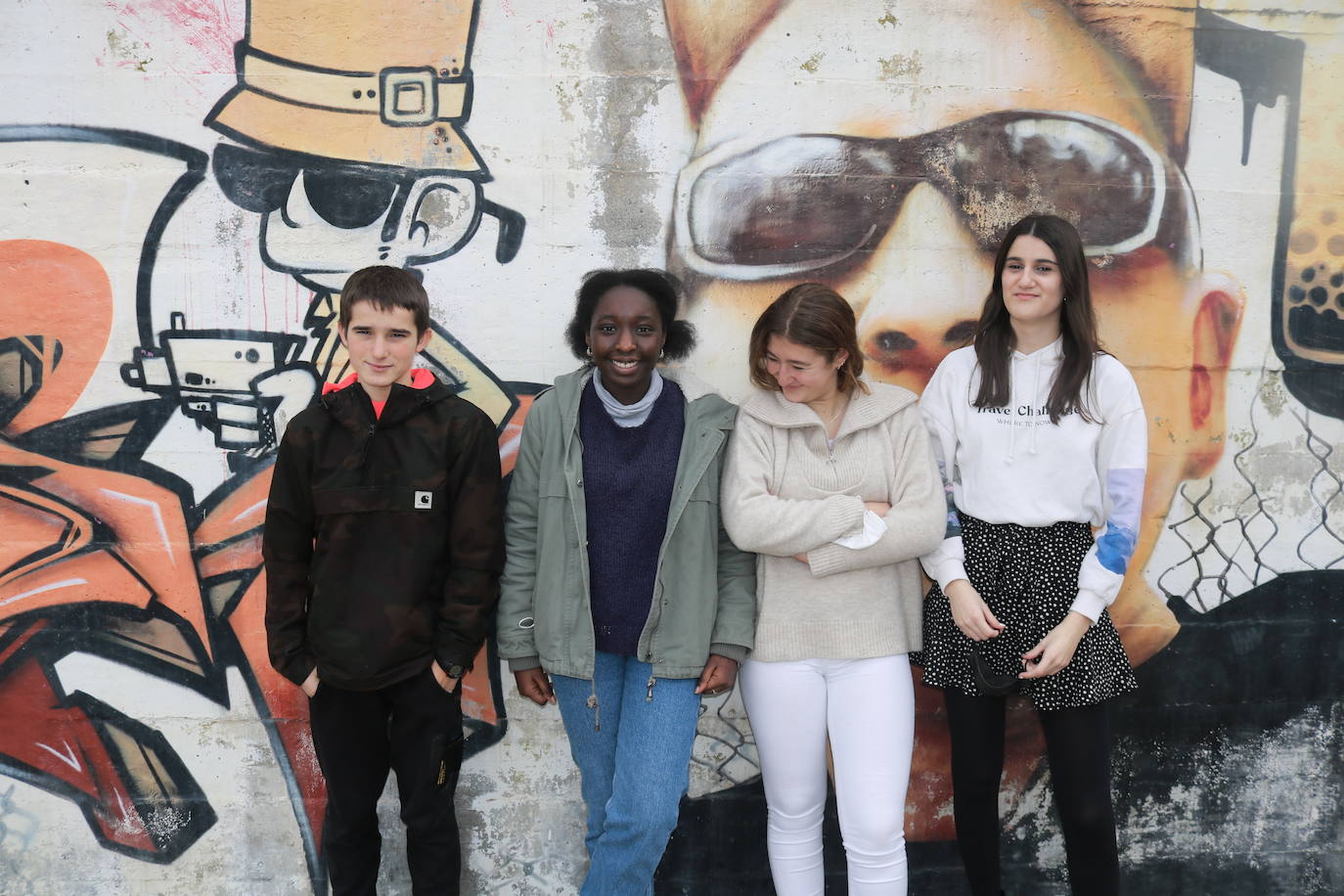 Algunos de los integrantes de 'Oianguren Ahotsak'.