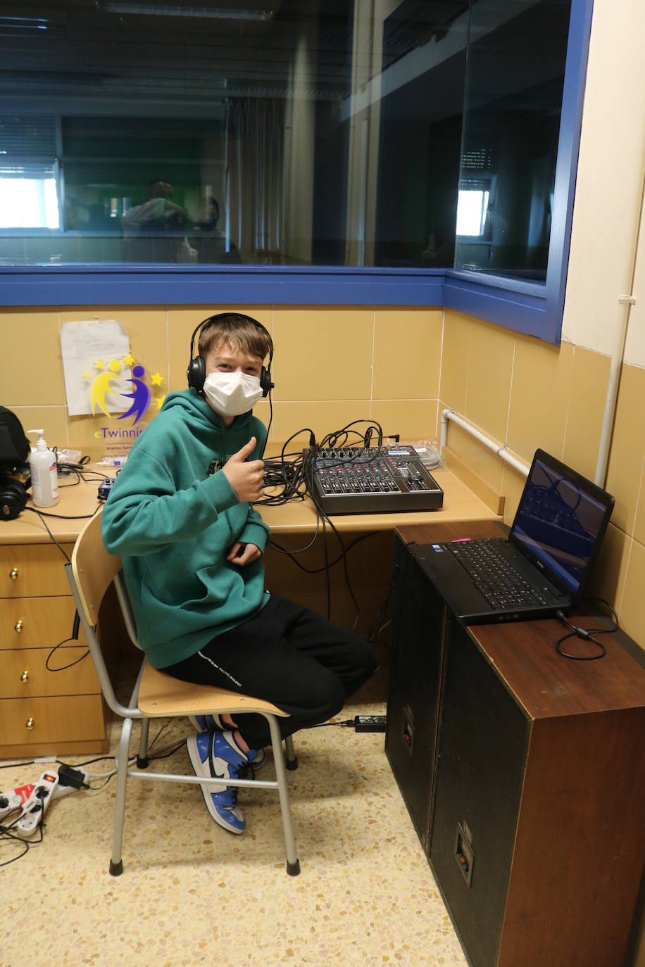 Uno de los integrantes de 'Oianguren Ahotsak'.