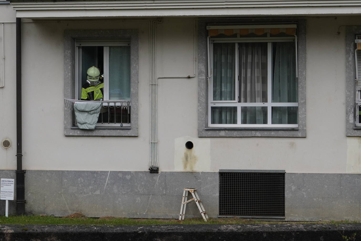 Fotos: Mueren una madre de 25 años y su bebé de 17 meses en Zaldibia por inhalación de gas
