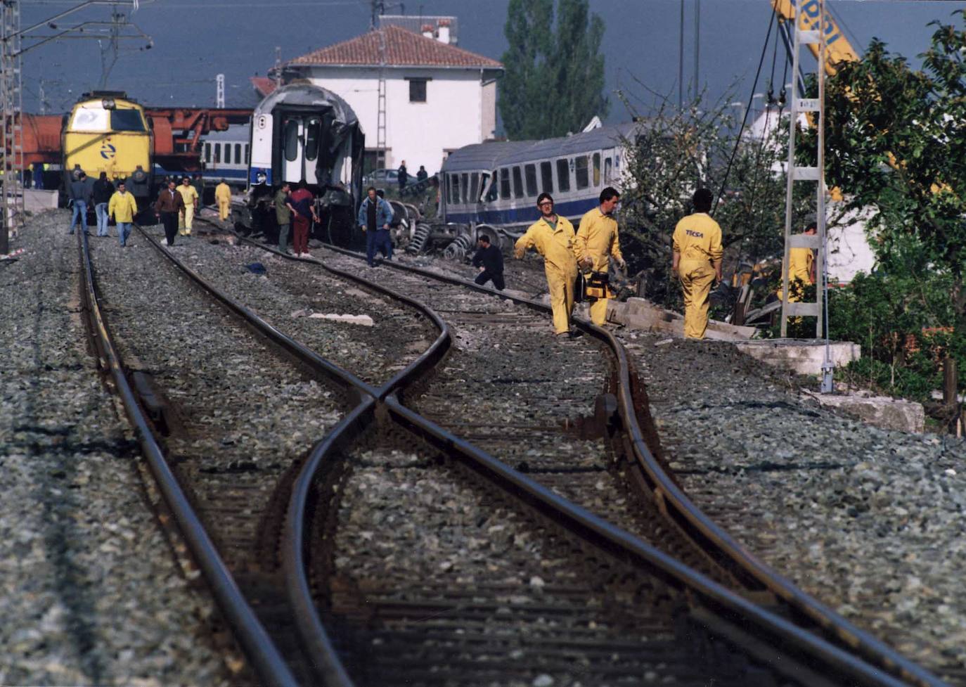 Fotos: Se cumplen 25 años del accidente de Uharte Arakil