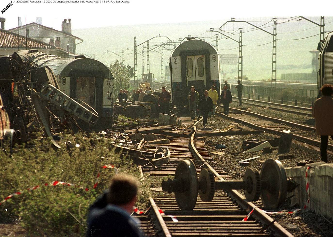 Fotos: Se cumplen 25 años del accidente de Uharte Arakil