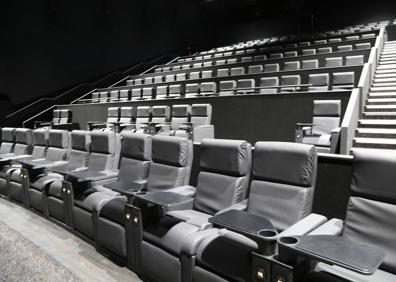 Imagen secundaria 1 - Garbera abre sus siete salas de cine para ochocientos espectadores