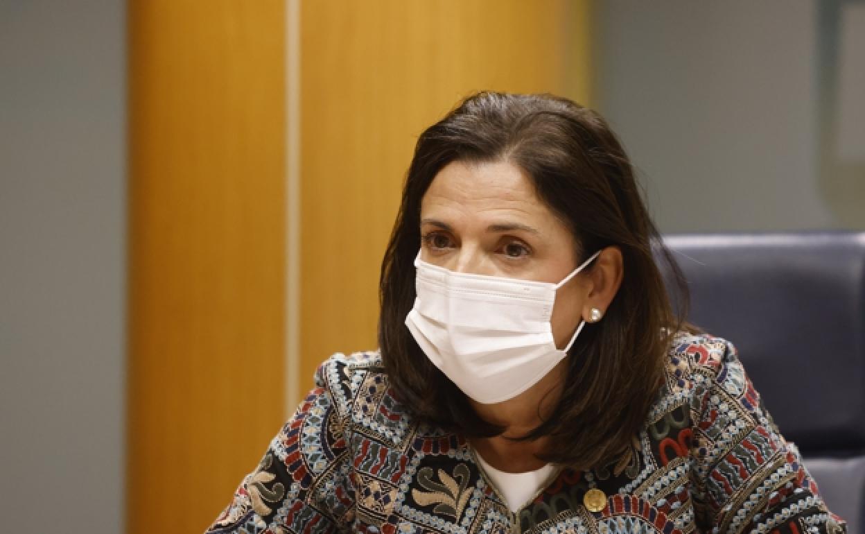 La consejera de Igualdad, Justicia y Políticas Sociales , Beatriz Artolazabal 