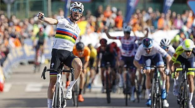 El tiempo es relativo, recuerda Alaphilippe