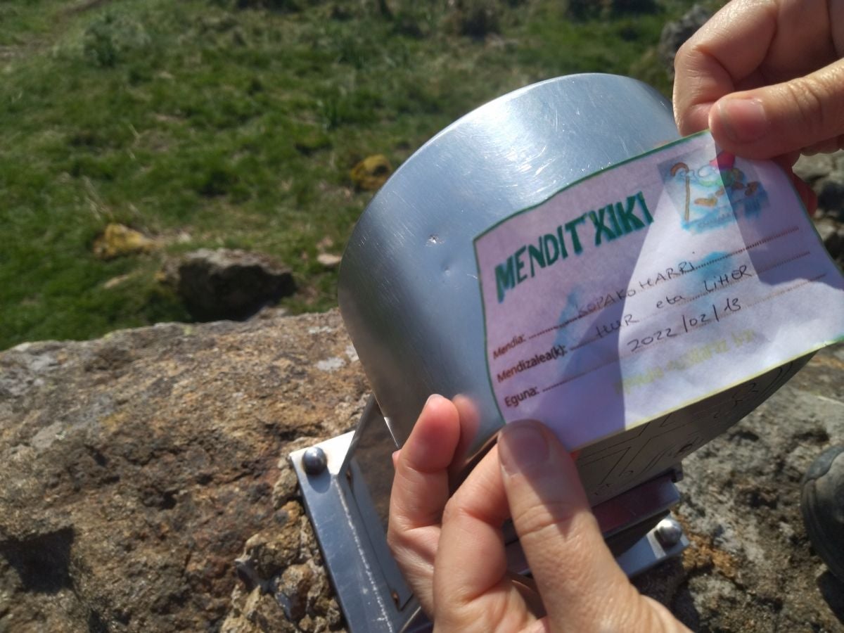 Fotos: Kopako harria, a los pies de la gran mole