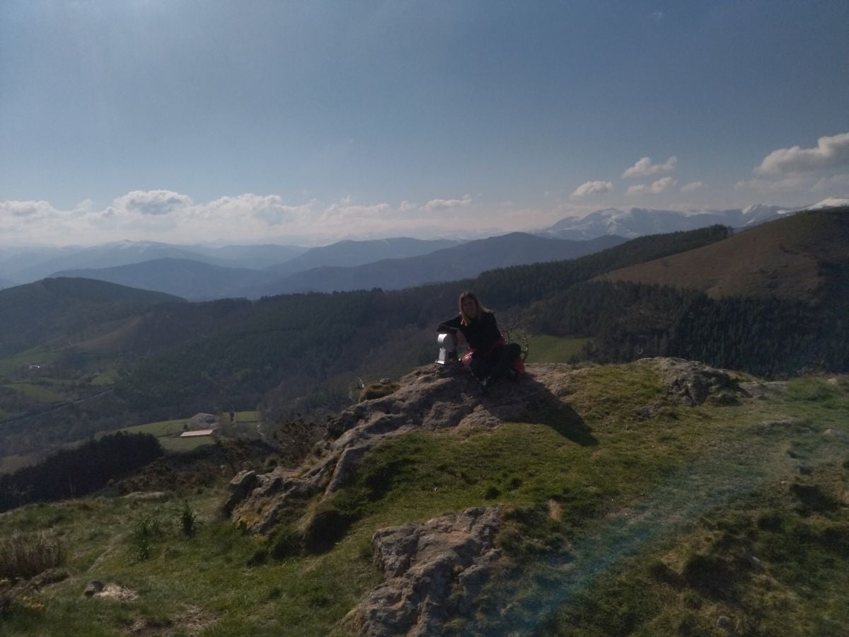 Fotos: Kopako harria, a los pies de la gran mole