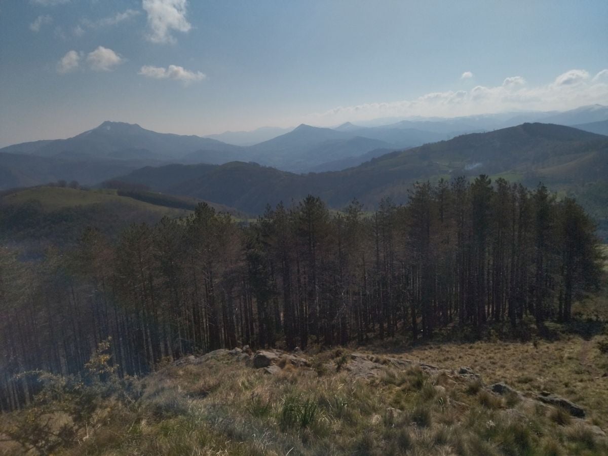 Fotos: Kopako harria, a los pies de la gran mole