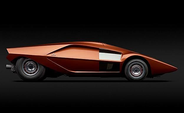Lancia Stratos Zero, 1970. Phillip Sarofim Collection, EE UU.