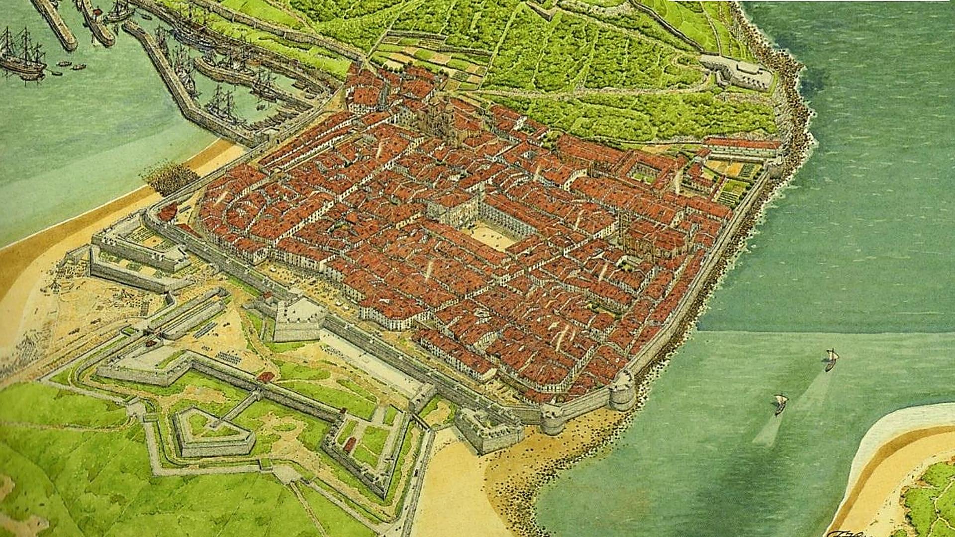 Las 25 murallas de Gipuzkoa