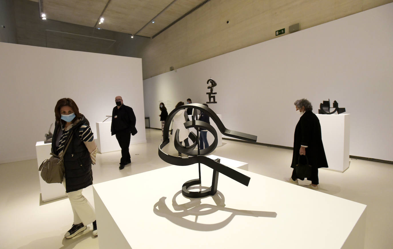 Fotos: Chillida y Oteiza, juntos en San Telmo