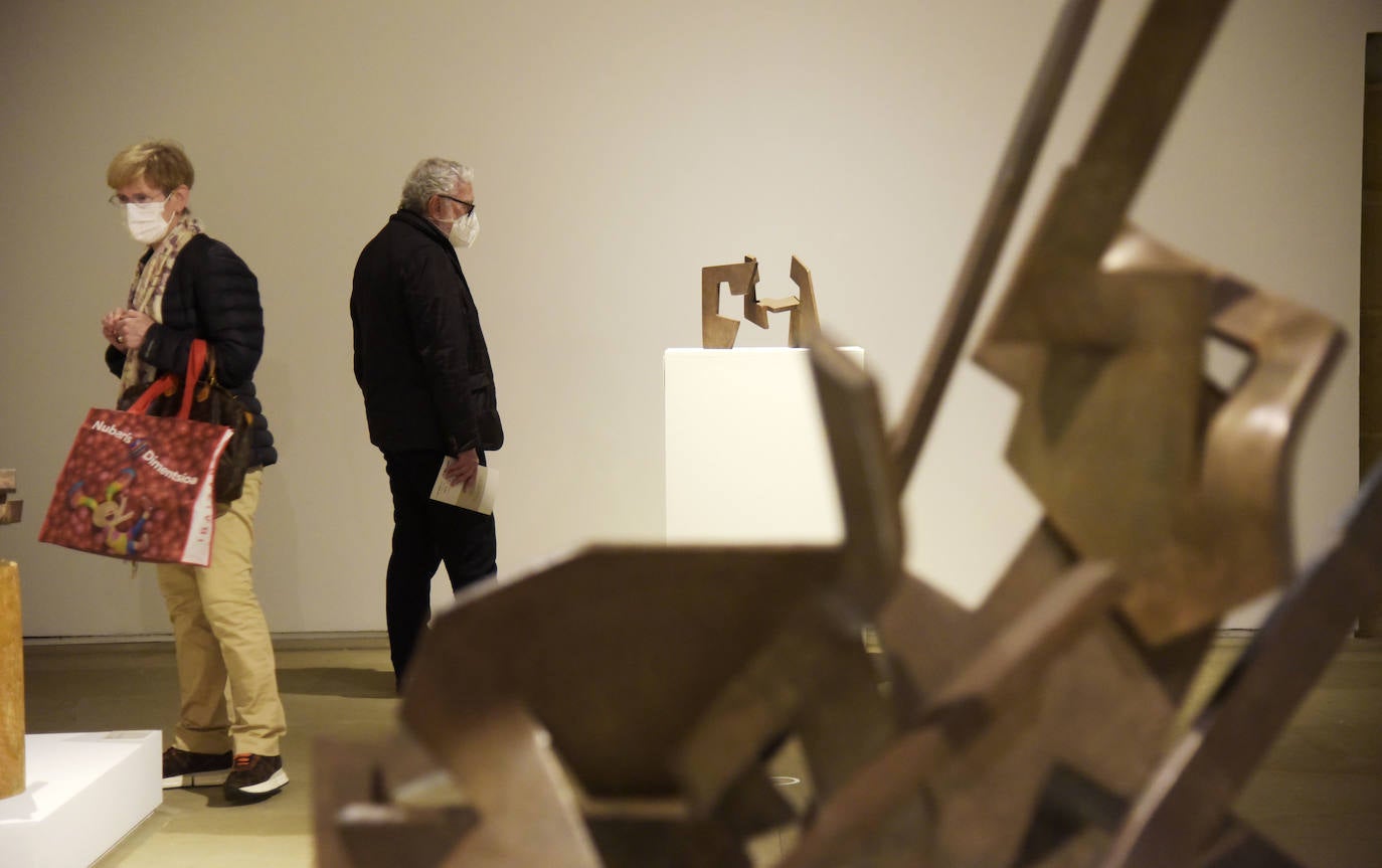 Fotos: Chillida y Oteiza, juntos en San Telmo