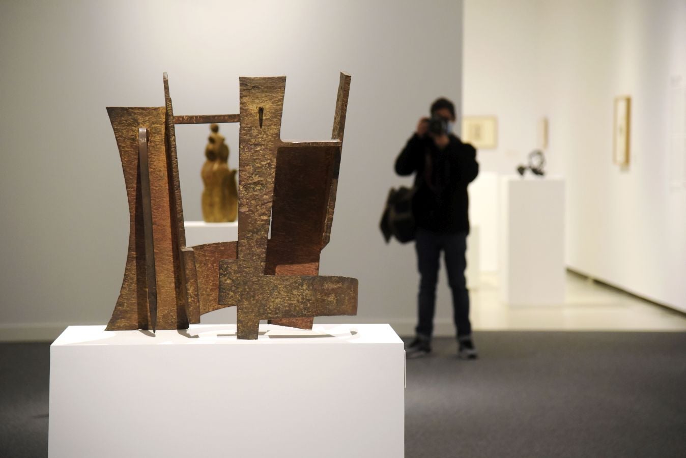 Fotos: Chillida y Oteiza, juntos en San Telmo