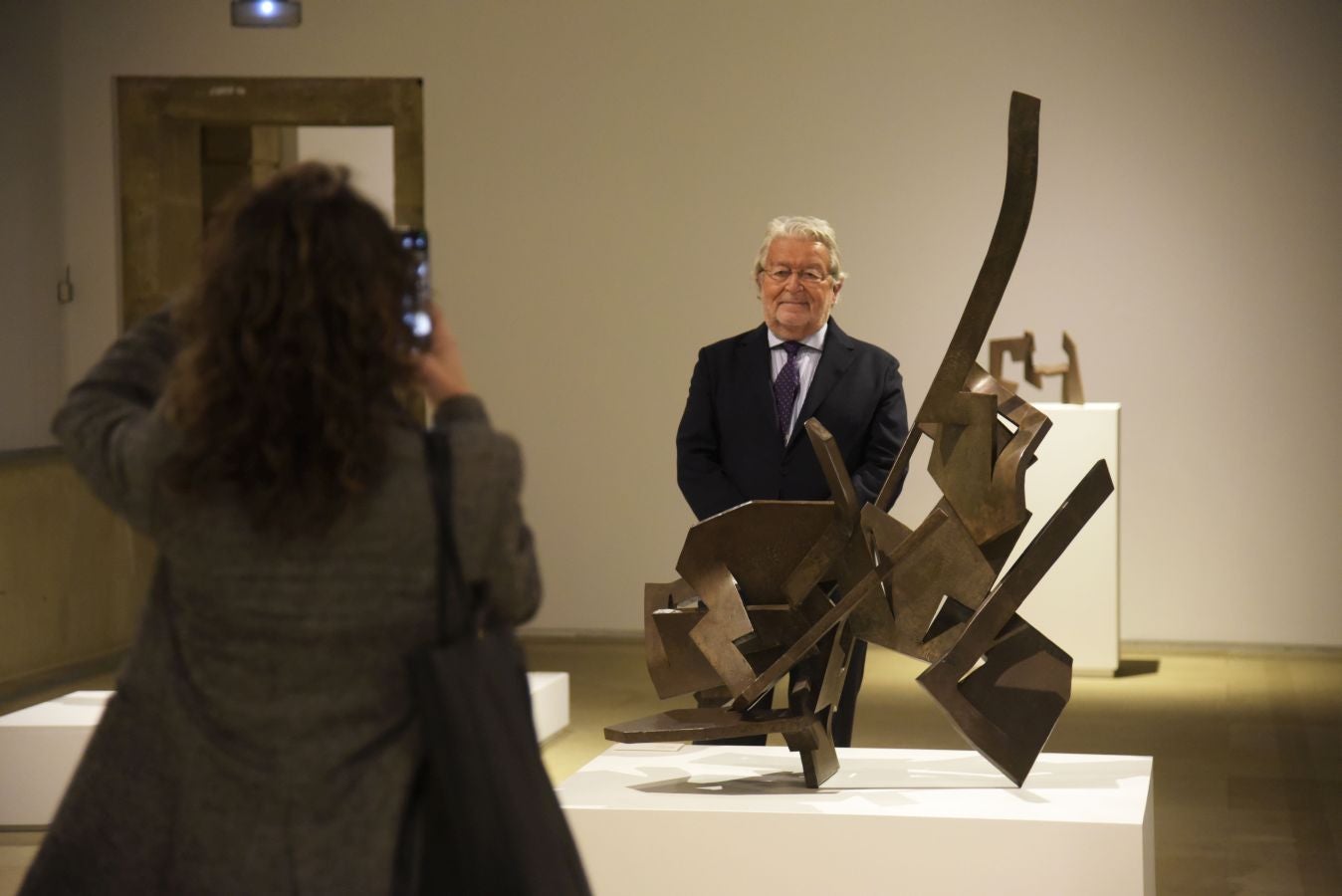 Fotos: Chillida y Oteiza, juntos en San Telmo