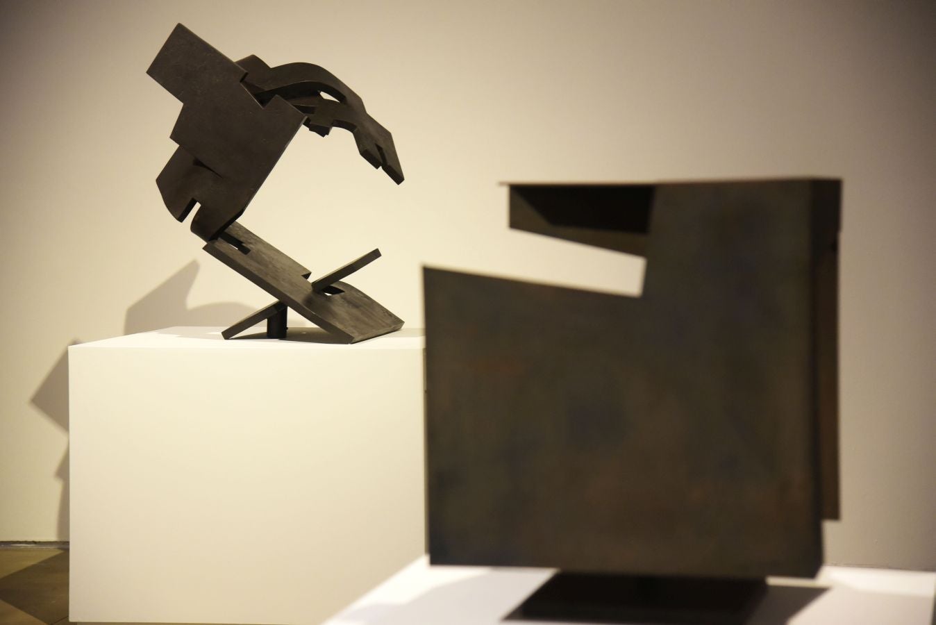 Fotos: Chillida y Oteiza, juntos en San Telmo