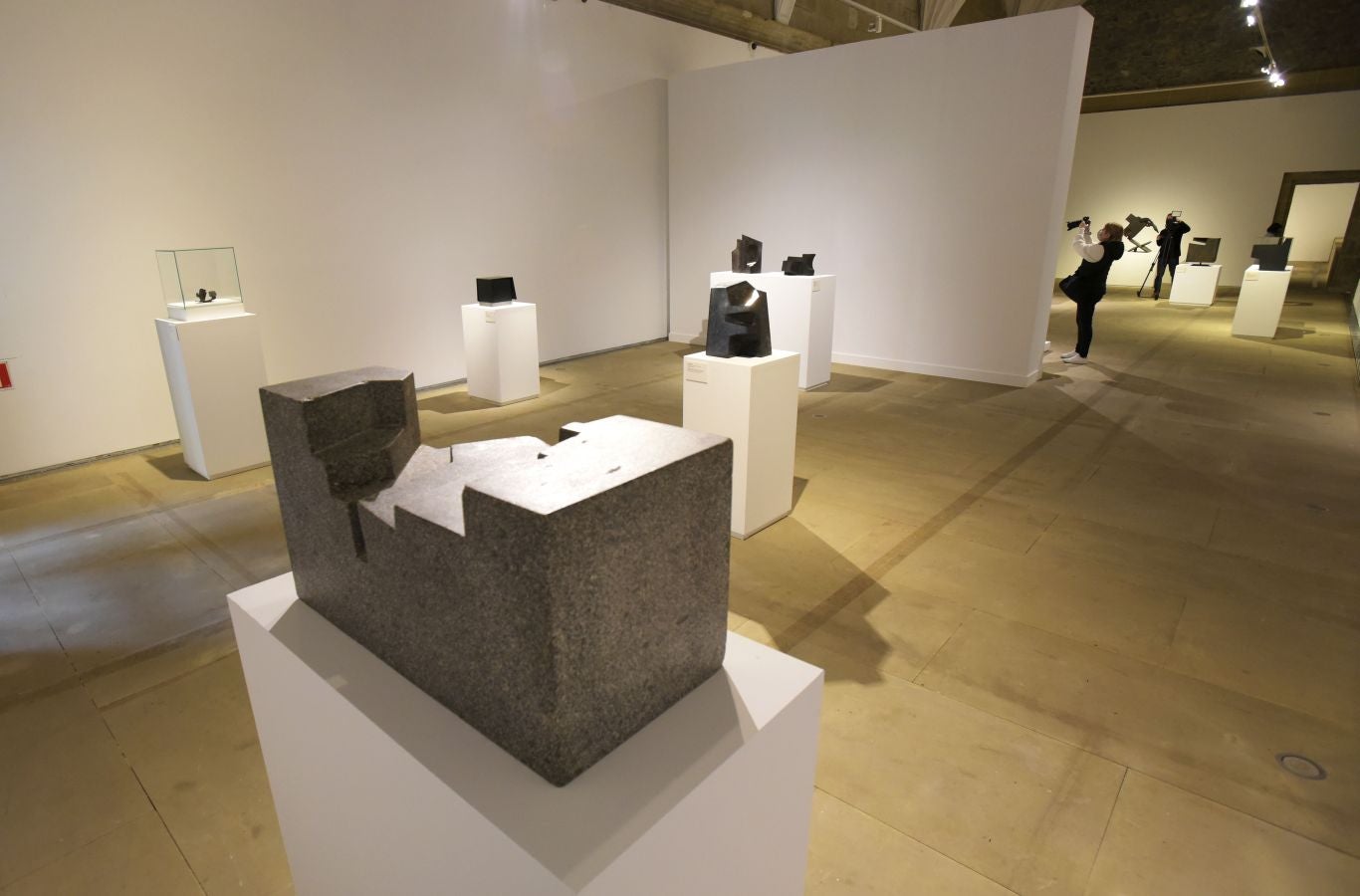 Fotos: Chillida y Oteiza, juntos en San Telmo