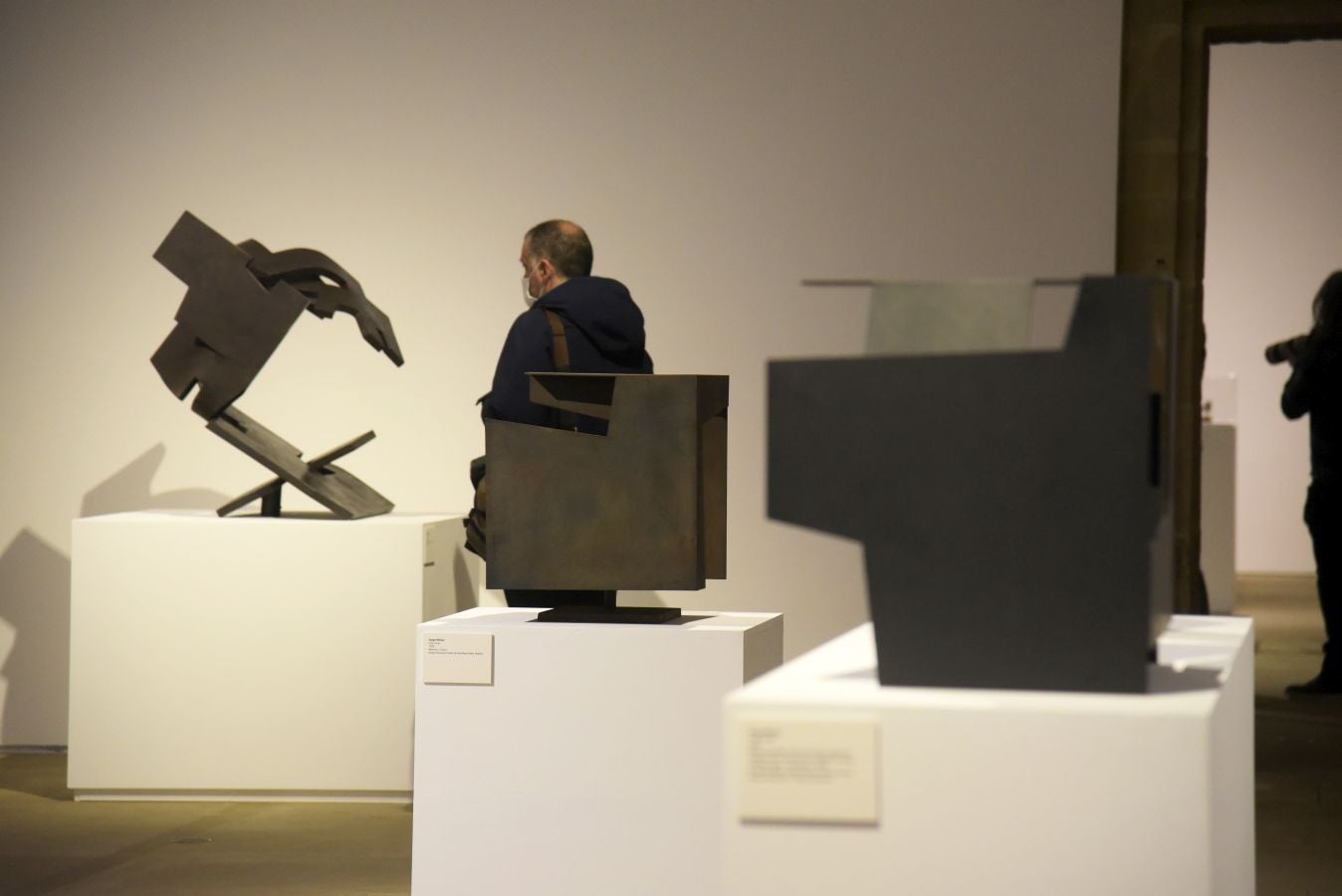 Fotos: Chillida y Oteiza, juntos en San Telmo