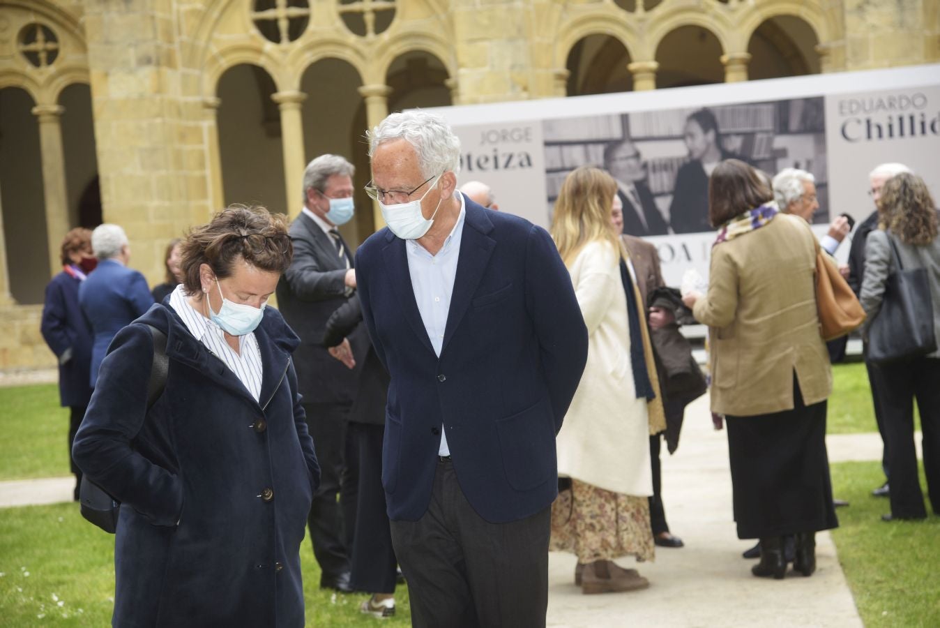 Fotos: Chillida y Oteiza, juntos en San Telmo