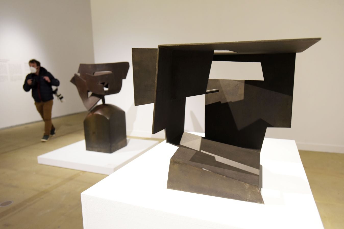 Fotos: Chillida y Oteiza, juntos en San Telmo