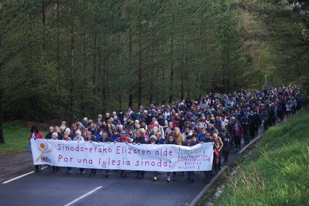 Fotos: Nueva edición de la marcha a Arantzazu