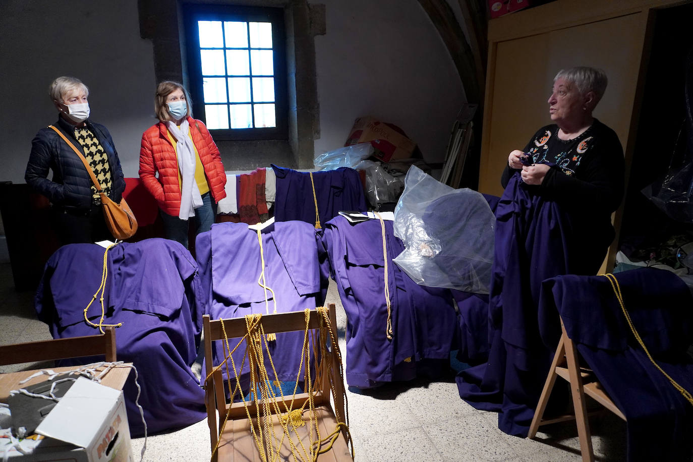 Fotos: Todo lista para la procesión de Donibane