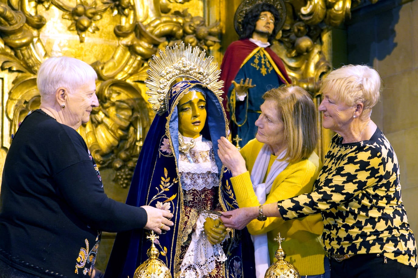 Fotos: Todo lista para la procesión de Donibane