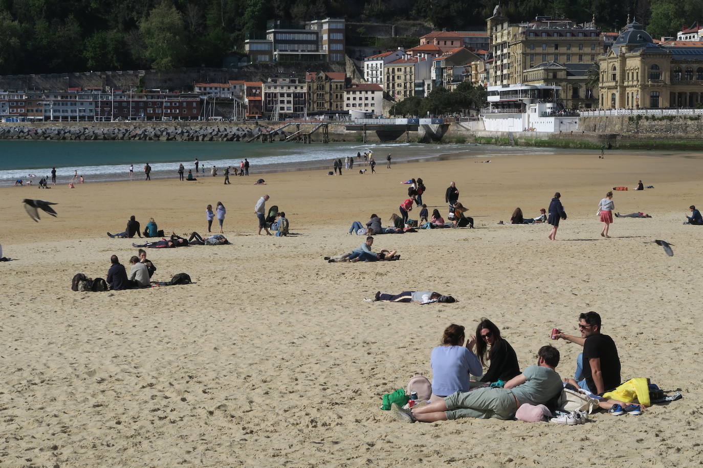 Fotos: Tiempo soleado durante la tarde de este sábado