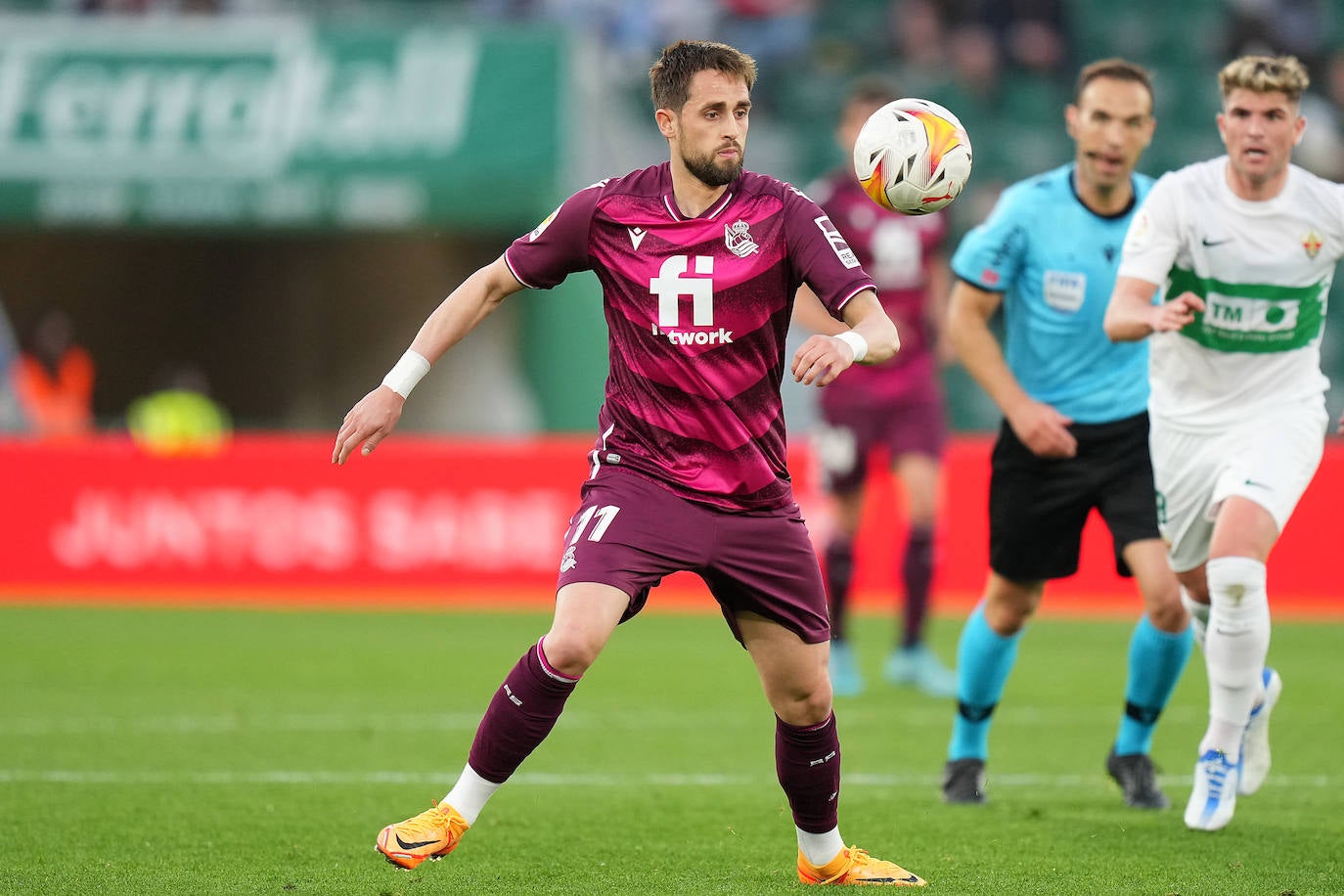 Fotos: Las imágenes del Elche - Real Sociedad