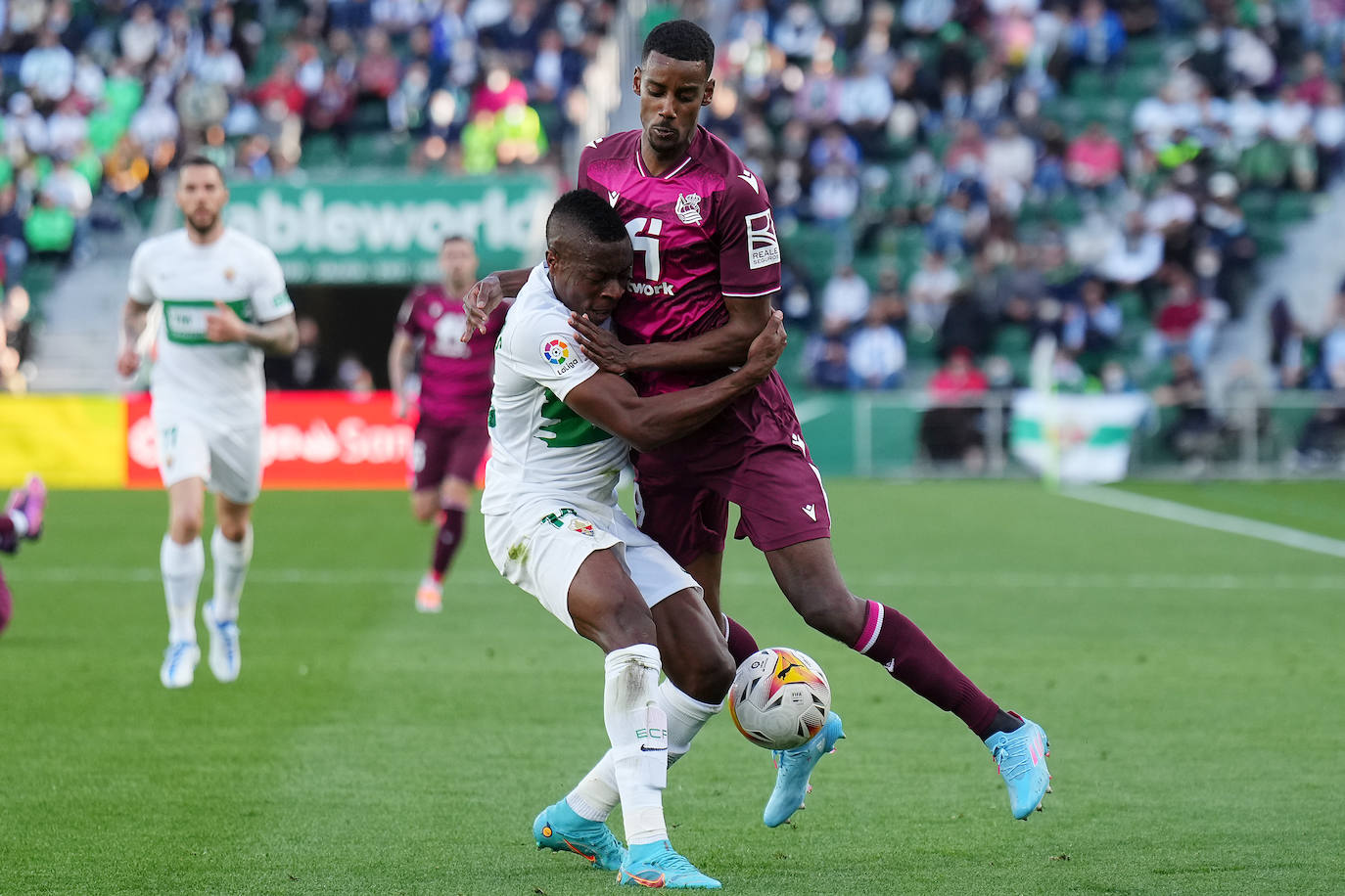 Fotos: Las imágenes del Elche - Real Sociedad