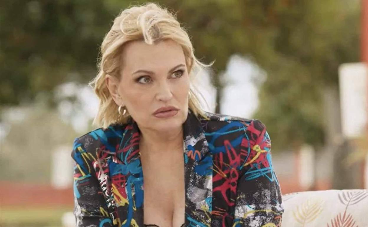 Ainhoa Arteta en su entrevista con Bertín Osborne en Telecinco. 