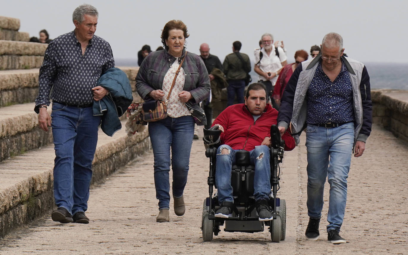 Fotos: Imágenes del día caluroso en Gipuzkoa