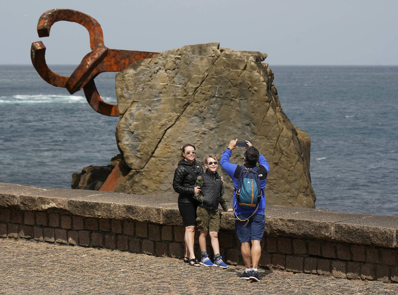 Fotos: Imágenes del día caluroso en Gipuzkoa