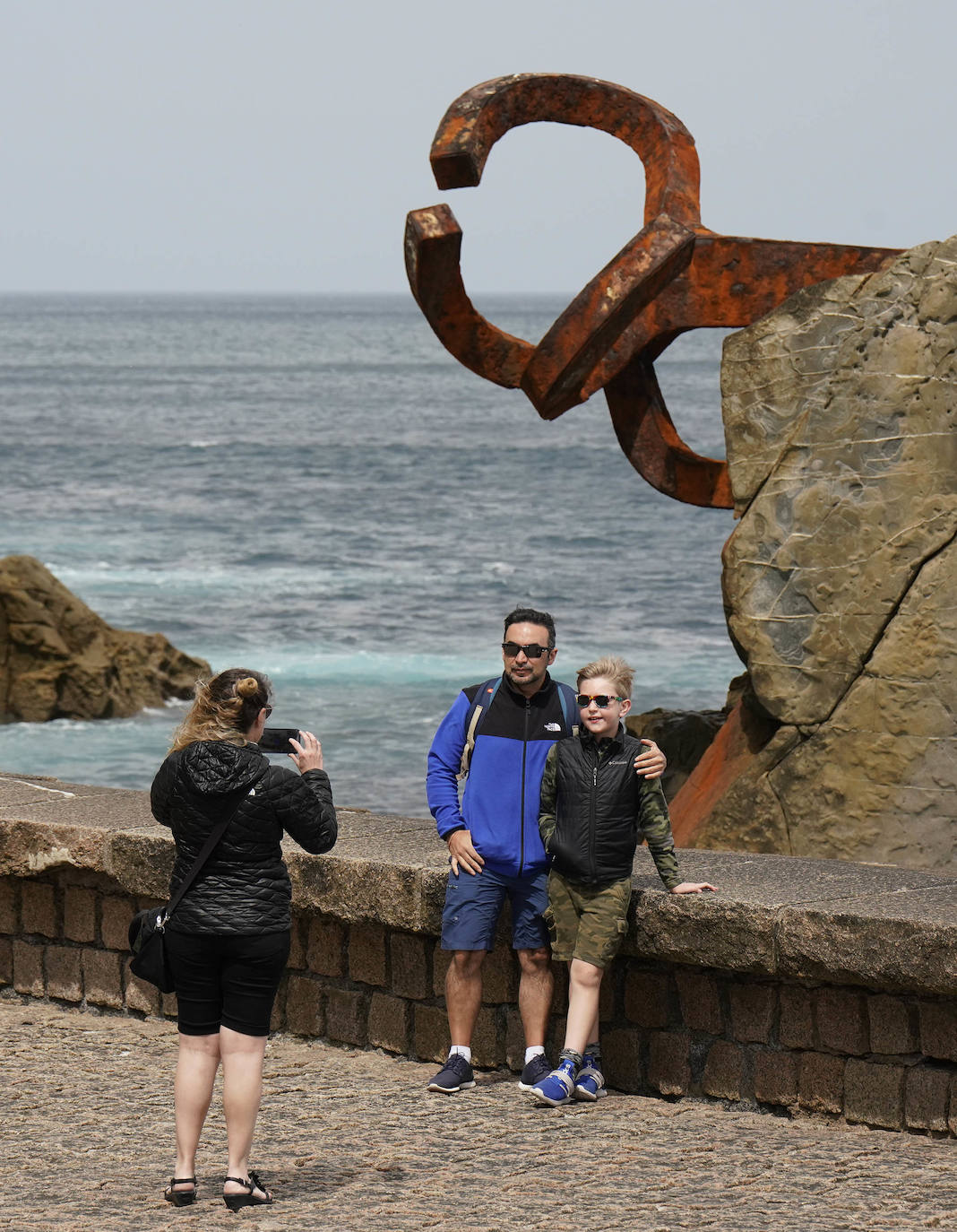 Fotos: Imágenes del día caluroso en Gipuzkoa