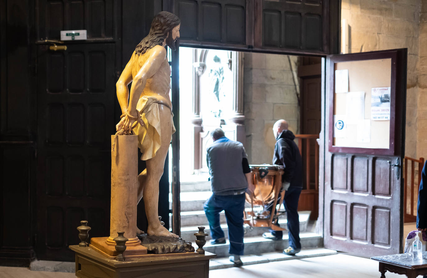 Fotos: Exposicion en la parroquia del Juncal