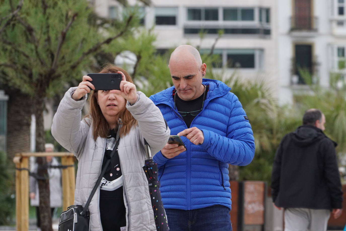 Fotos: Gipuzkoa ya recibe a sus primeros turistas