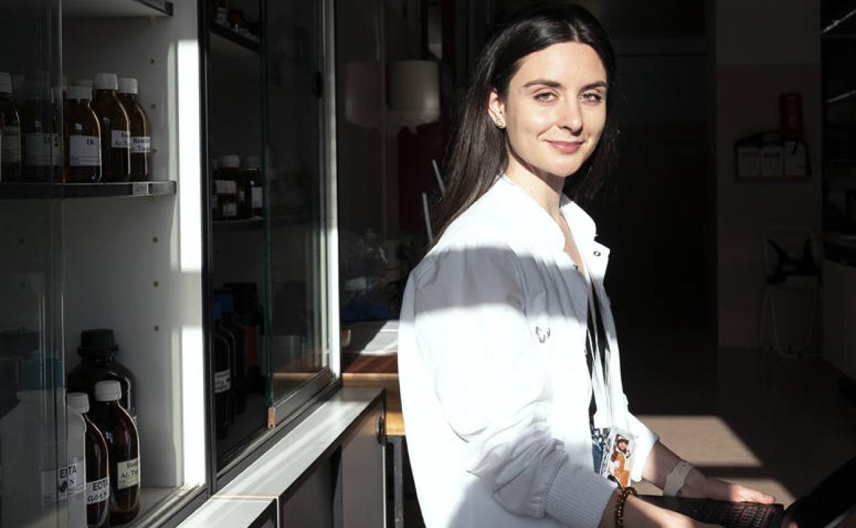 Gesala Perez-Junkera ikertzailea. 