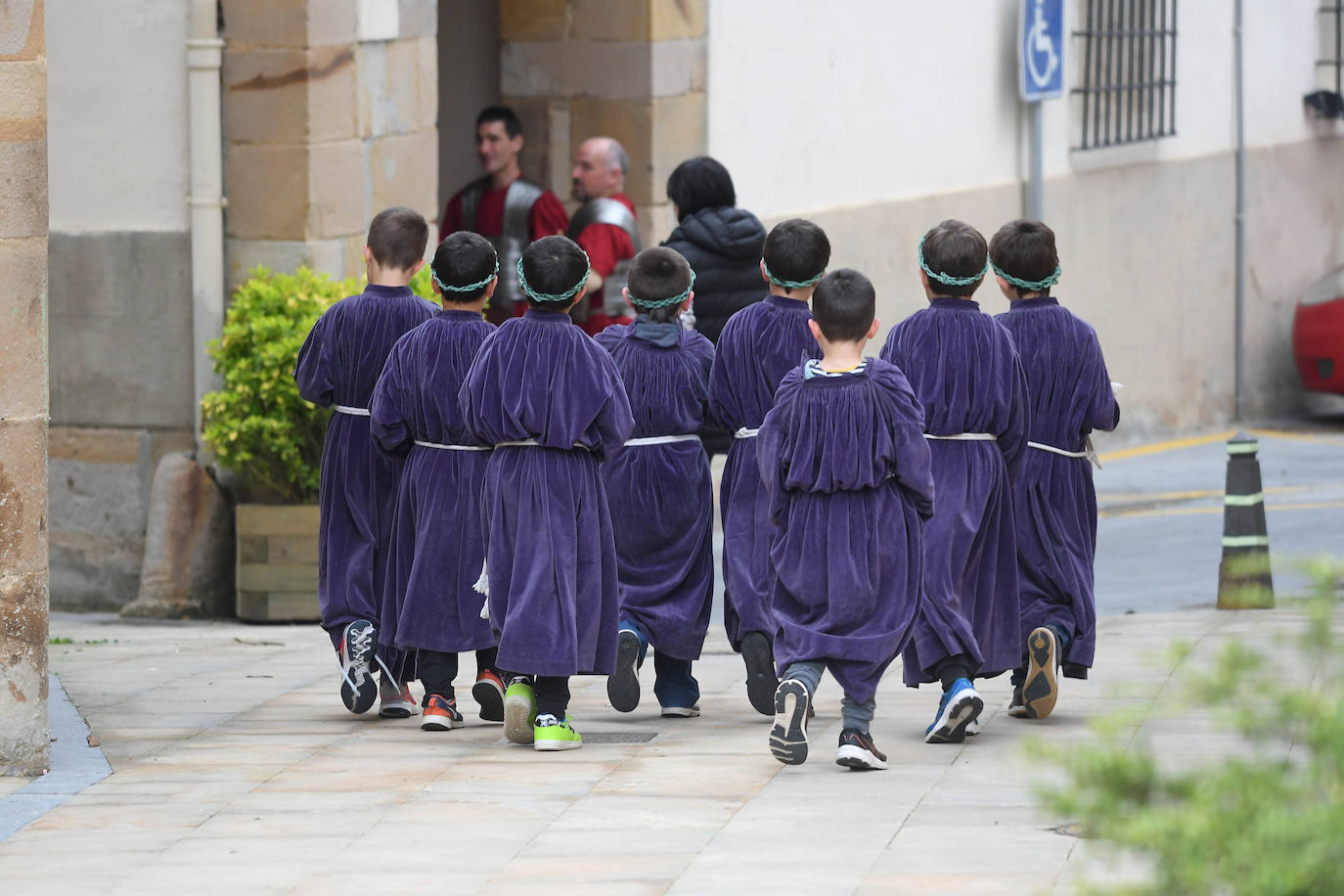 Fotos: Segura revive su tradicional procesión de Jueves Santo