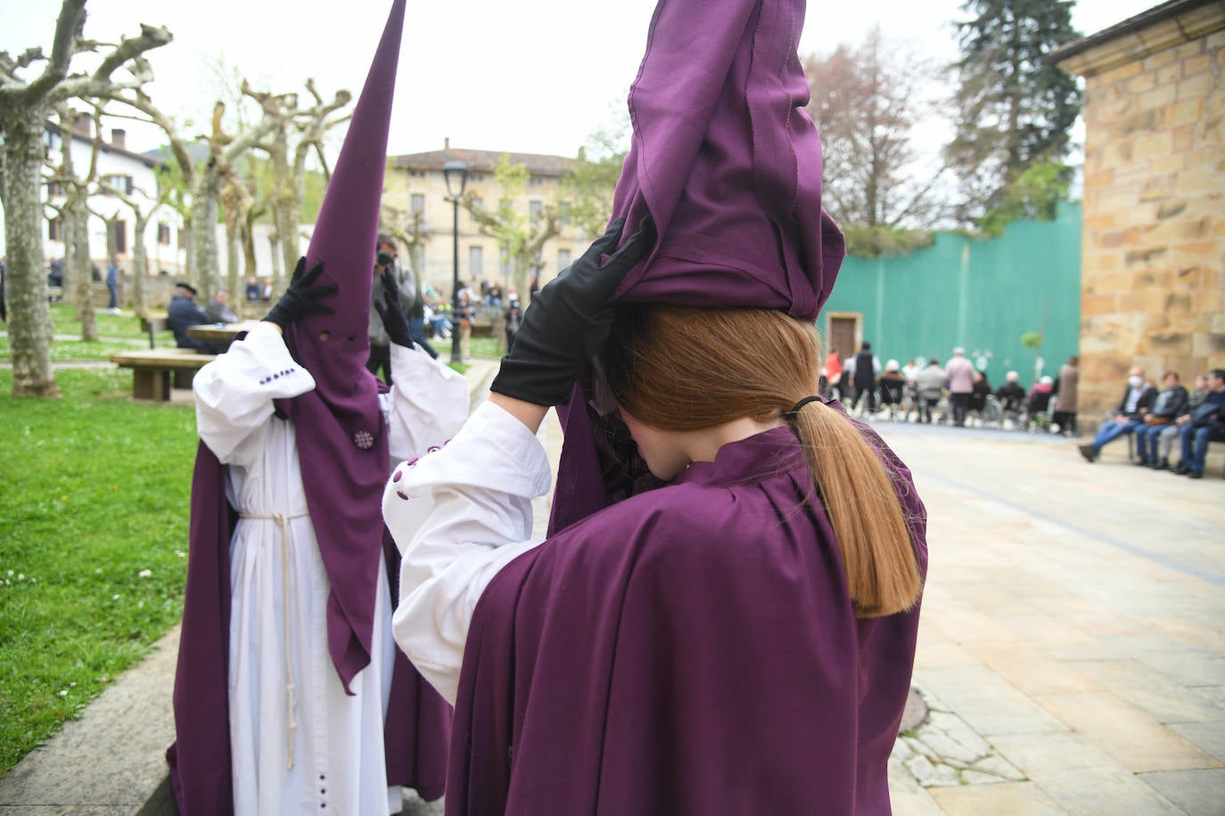 Fotos: Segura revive su tradicional procesión de Jueves Santo