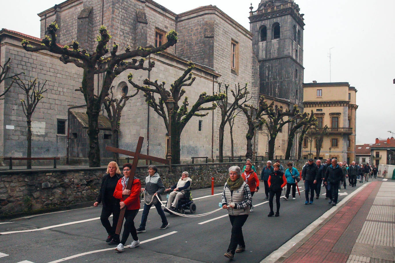 Fotos: Hernani retoma su Vía Crucis