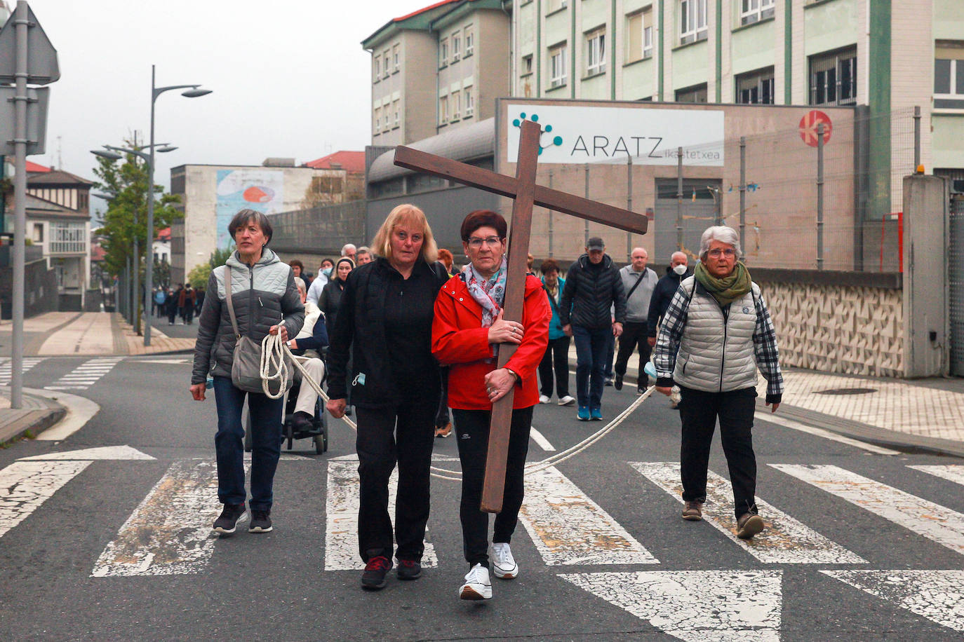 Fotos: Hernani retoma su Vía Crucis