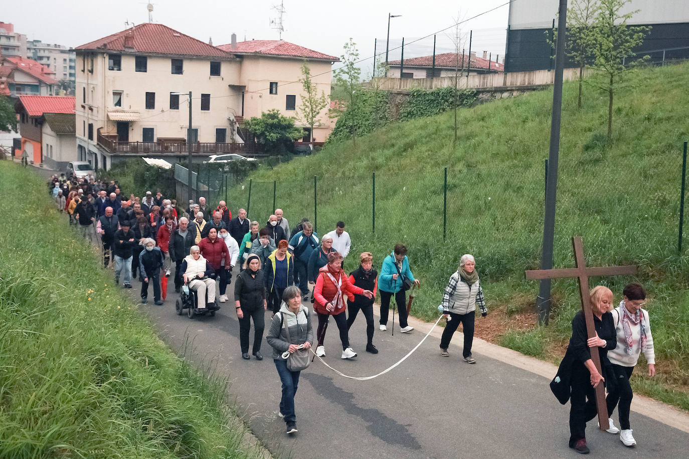 Fotos: Hernani retoma su Vía Crucis