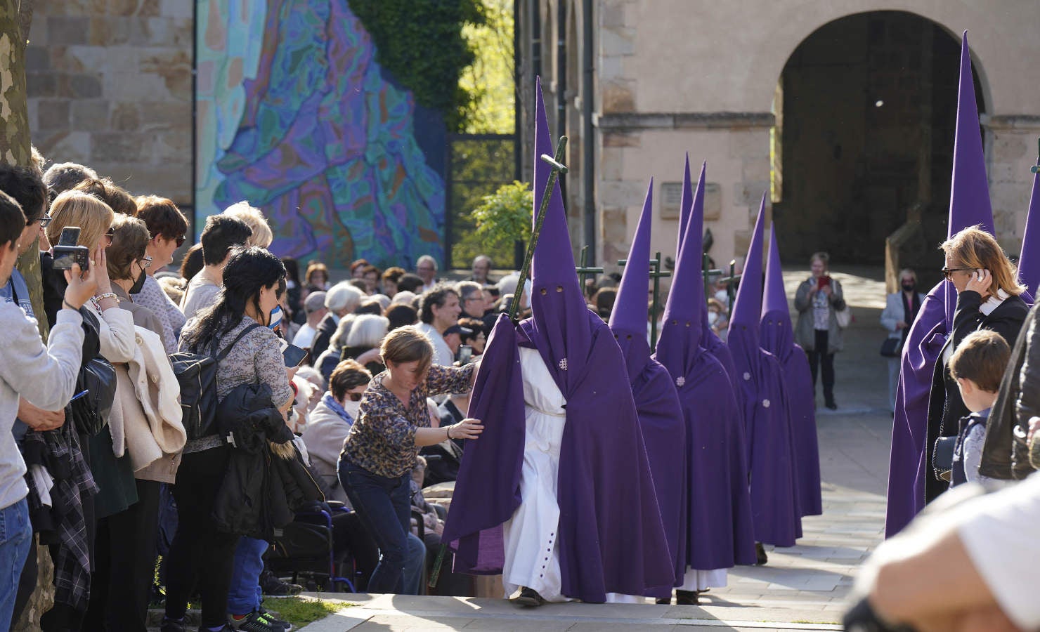 Fotos: La procesión de Viernes Santo reunió a cientos de personas en Segura