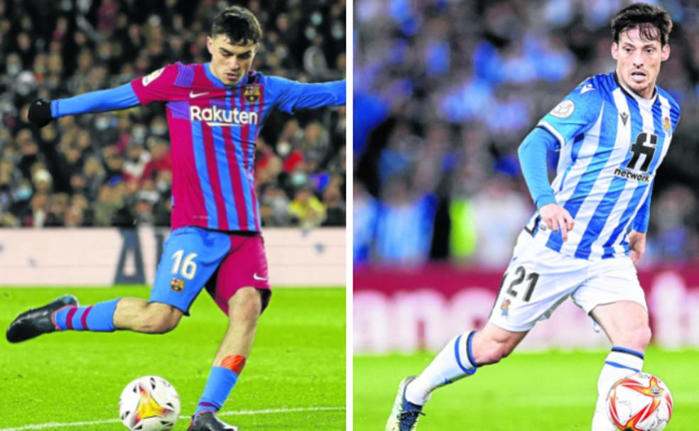 Pedri y David Silva se perderán el encuentro del jueves en el Reale Arena.